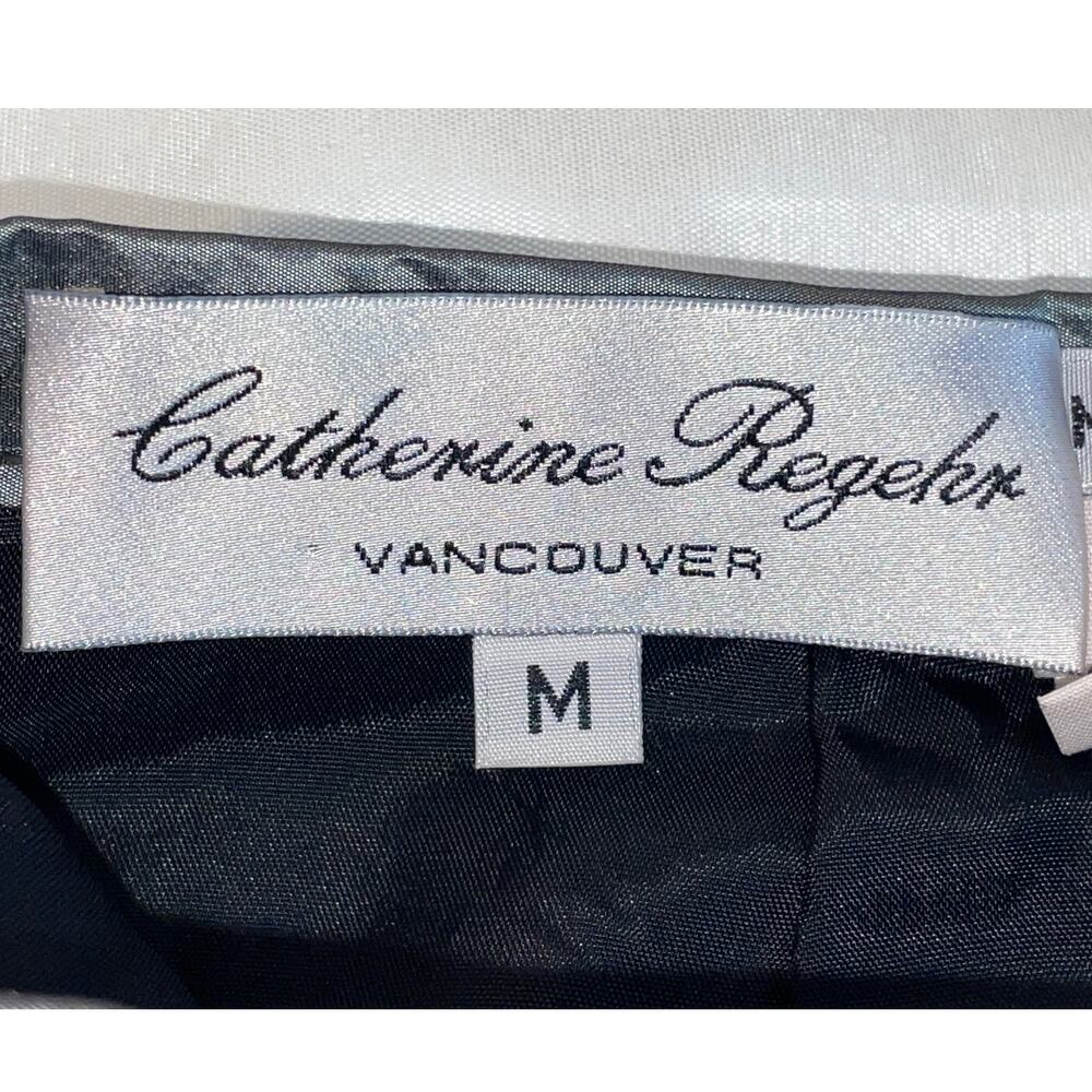 Catherine Regehr Vancouver Silk Skirt with Train - Size M - 100% Silk - Picture 4 of 11